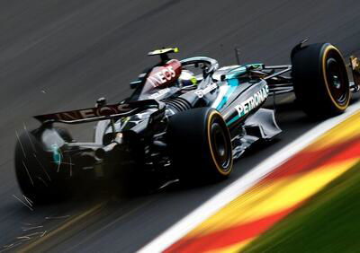 F1. Mercedes non è preoccupata della flessibilità delle ali anteriori, Shovlin: La FIA vuole dei dati e noi li aiuteremo