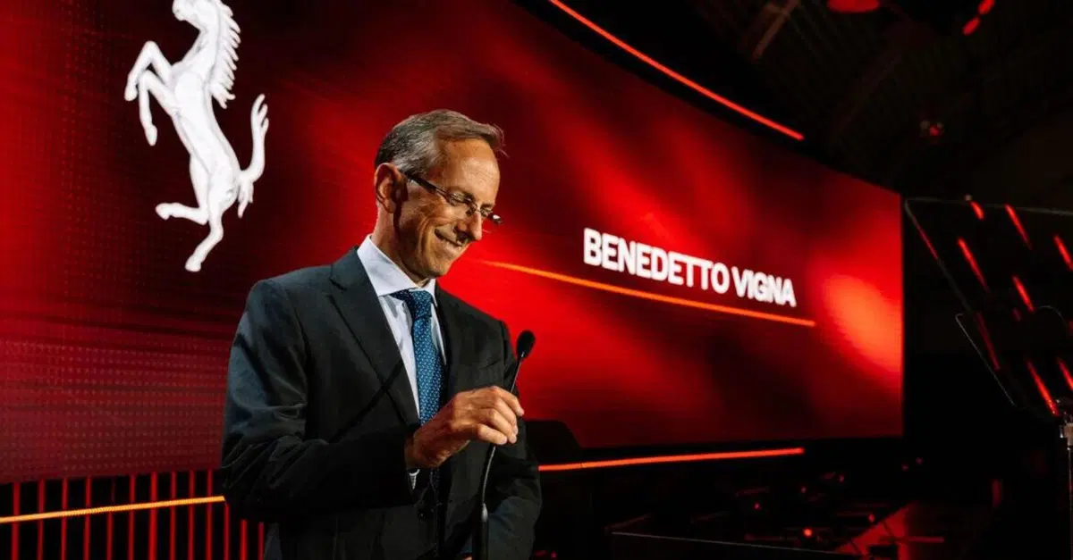 Ferrari: Benedetto Vigna "clonato" dall'AI, il giallo della mega operazione finanziaria