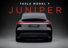 Tesla Model Y: ecco il render definitivo della nuova Juniper