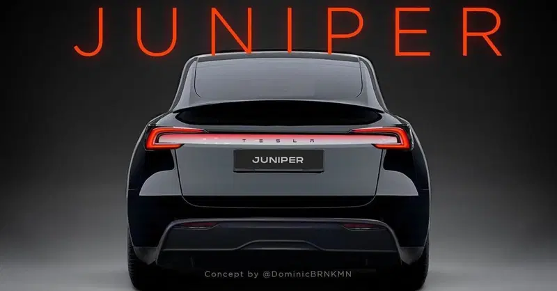 Tesla Model Y: ecco il render definitivo della nuova Juniper