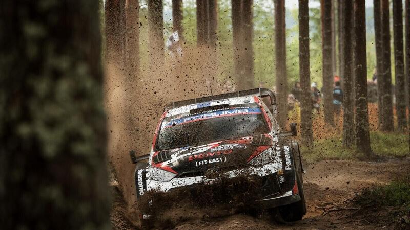 WRC24. Rally Finlandia D2. E via di triplete Toyota [GALLERY]