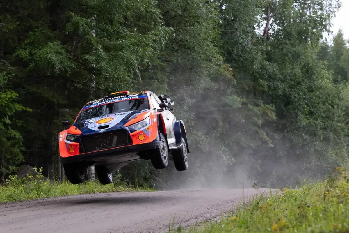 WRC24. Rally Finlandia D2. E via di triplete Toyota [GALLERY] (15)