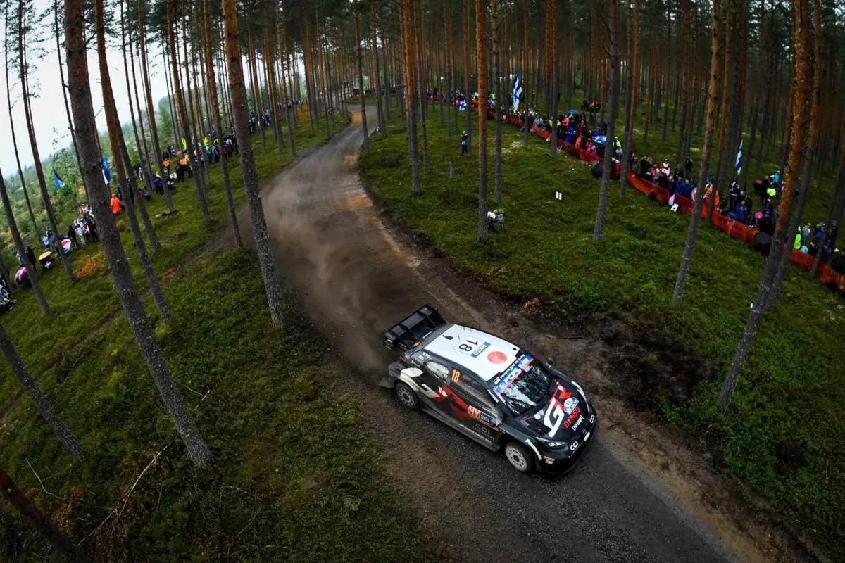 WRC24. Rally Finlandia D2. E via di triplete Toyota [GALLERY] (18)