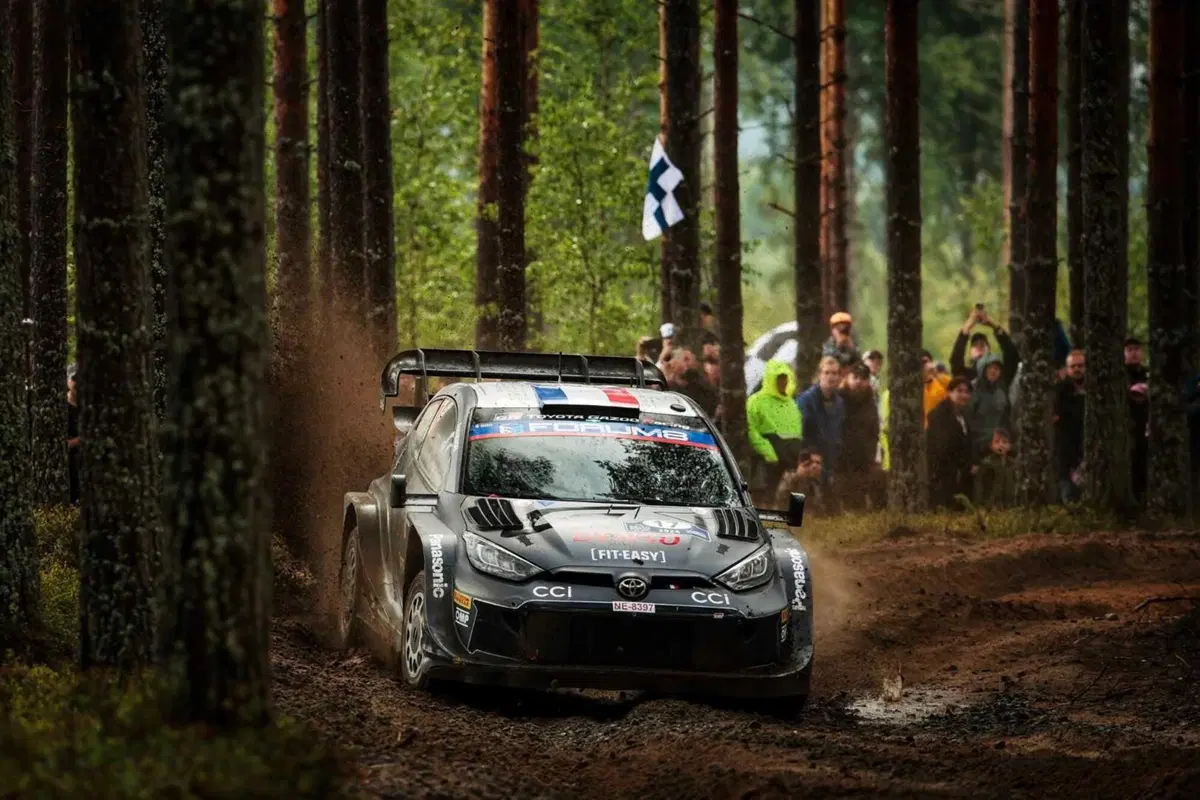 WRC24. Rally Finlandia D2. E via di triplete Toyota [GALLERY] (20)