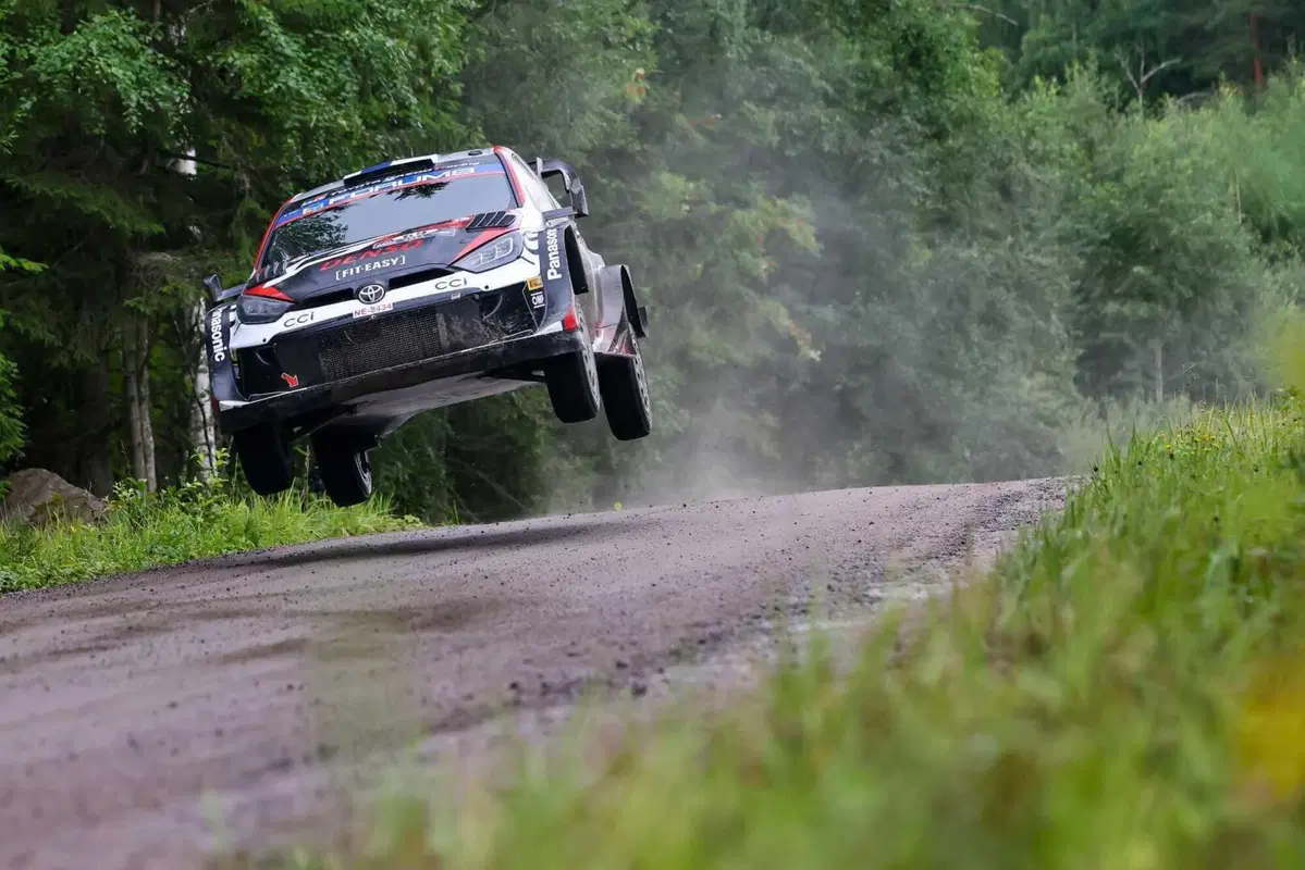WRC24. Rally Finlandia D2. E via di triplete Toyota [GALLERY] (23)