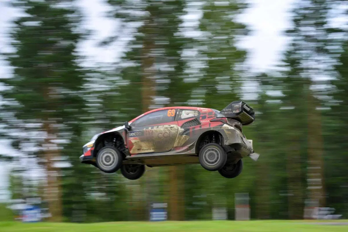 WRC24. Rally Finlandia D2. E via di triplete Toyota [GALLERY] (25)