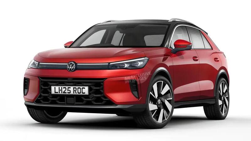 Volkswagen T-Roc 2025: l&#039;ultima auto di Wolfsburg senza pile [RENDER]