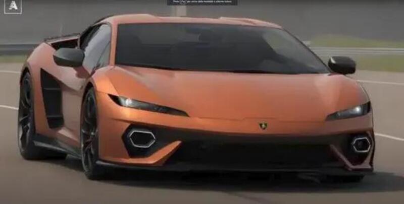 Il render della nuova Lamborghini Temerario, erede della Huracan