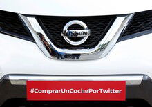 Nissan vende la prima auto su Twitter