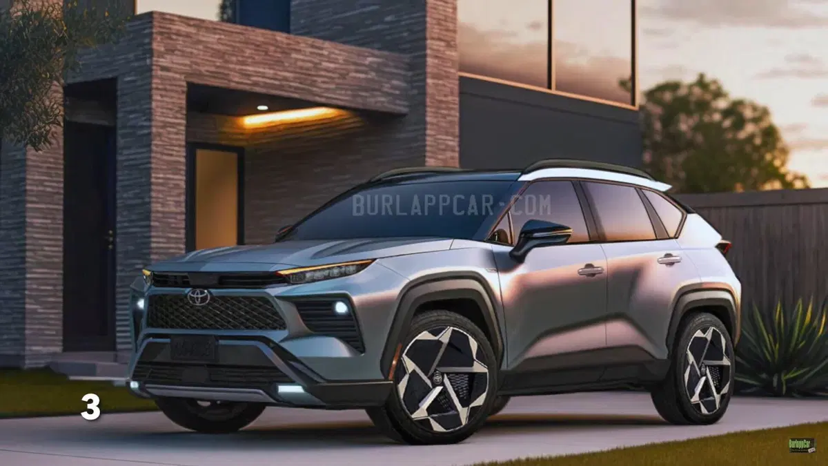 Toyota: la nuova RAV4 del futuro in un render 'spigoloso' (4)