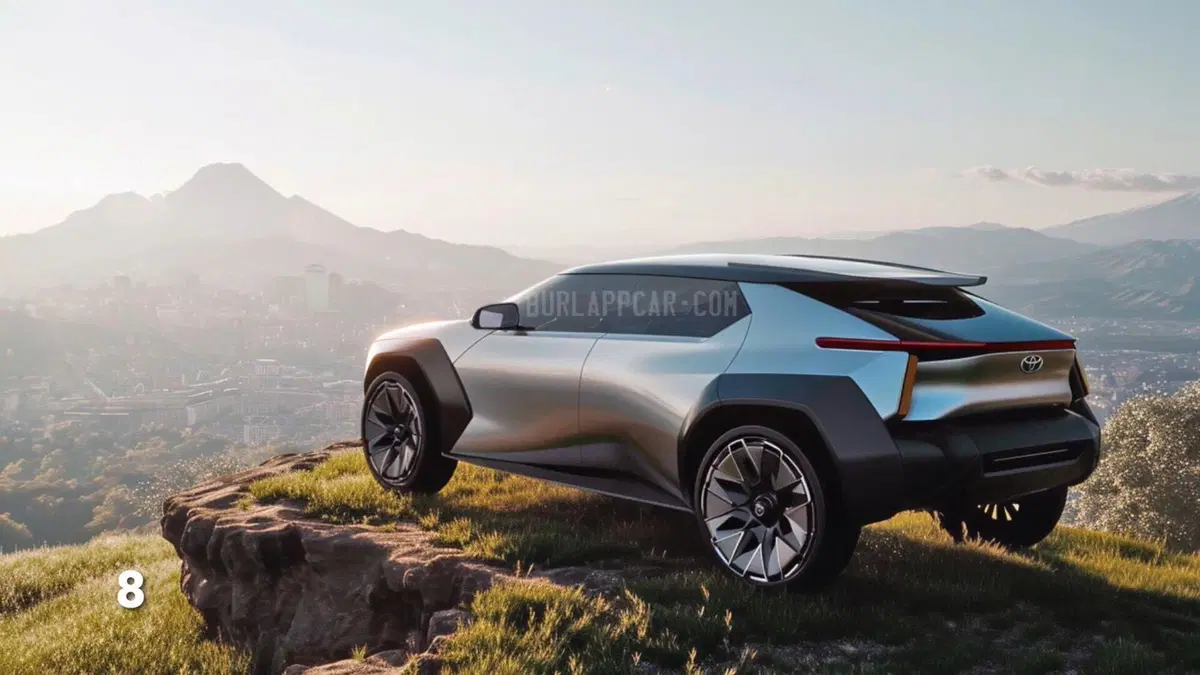 Toyota: la nuova RAV4 del futuro in un render 'spigoloso' (7)