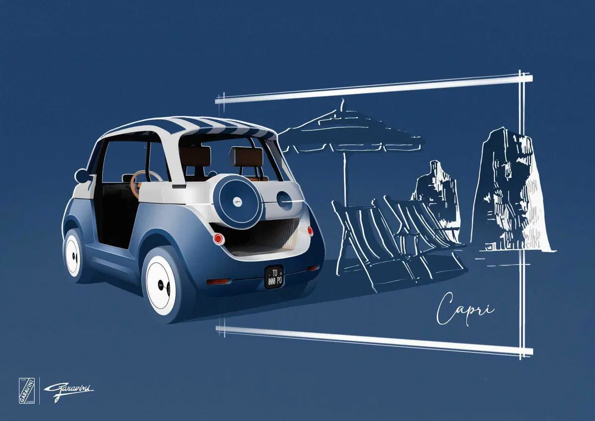 Fiat Topolino by Garavini: un tributo alla Dolce Vita  (6)