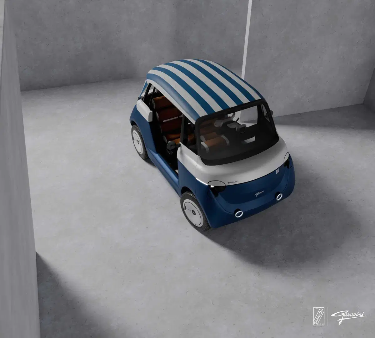Fiat Topolino by Garavini: un tributo alla Dolce Vita  (16)