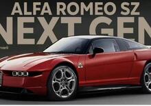 Alfa Romeo SZ Next Gen: vi piace la coupé SZ allungata di questo render?