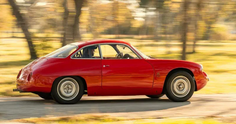 L'Alfa Romeo Giulietta SZ del 1960