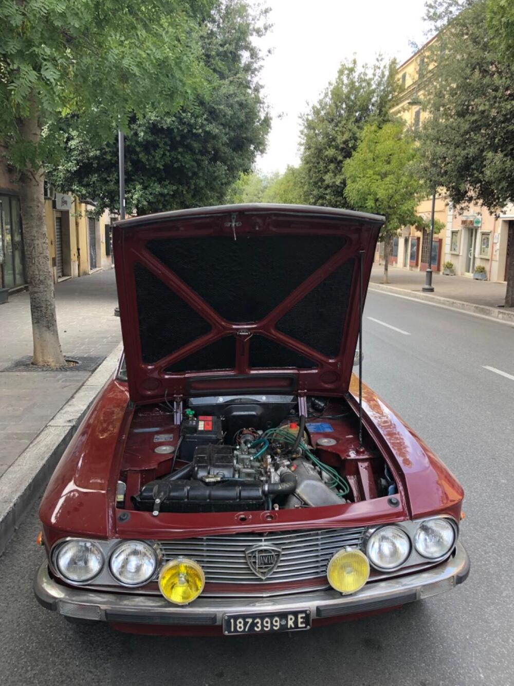 Lancia Fulvia Coupè 1.3 s 1971 rosso york d'epoca a Roma (4)