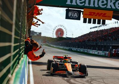 F1. A casa di Max Verstappen in Olanda a comandare è l’arancio papaya della McLaren