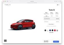 Tesla Model 2: il render dell’elettrica da 25.000 dollari la immagina già sul sito 