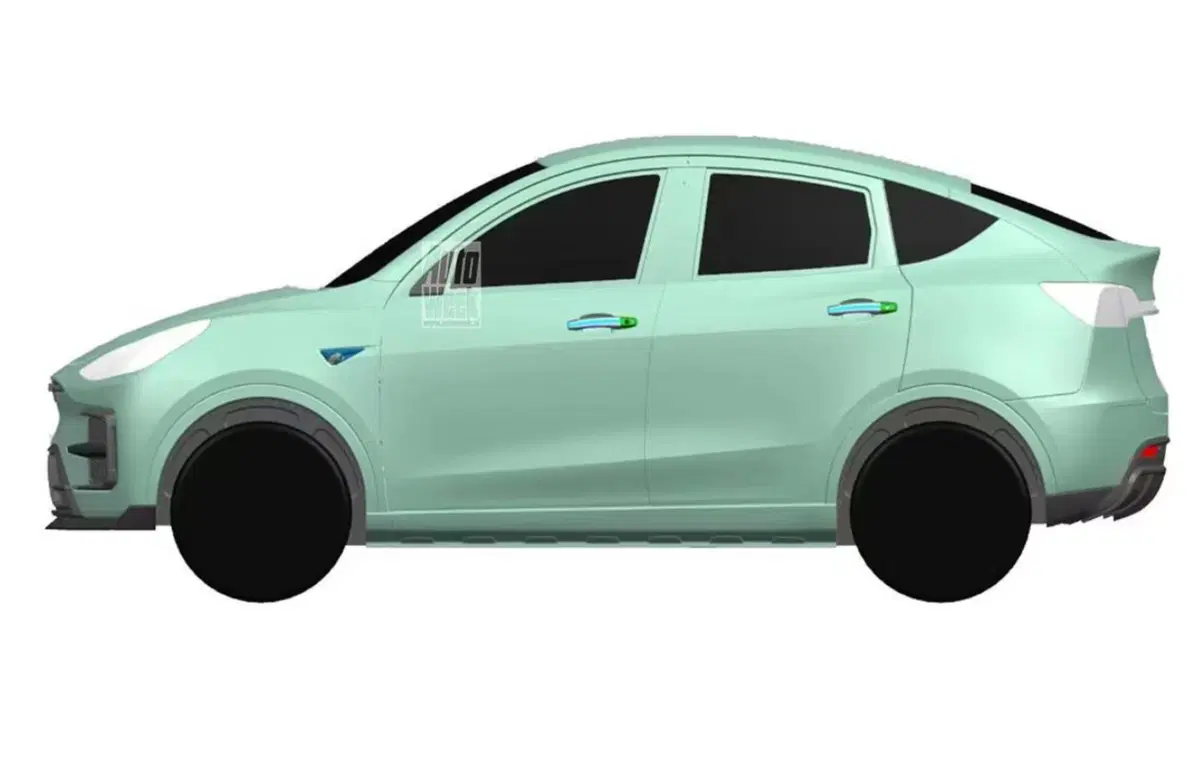 E questa mini Tesla Model Y da dove salta fuori? Il brevetto misterioso in Cina (3)