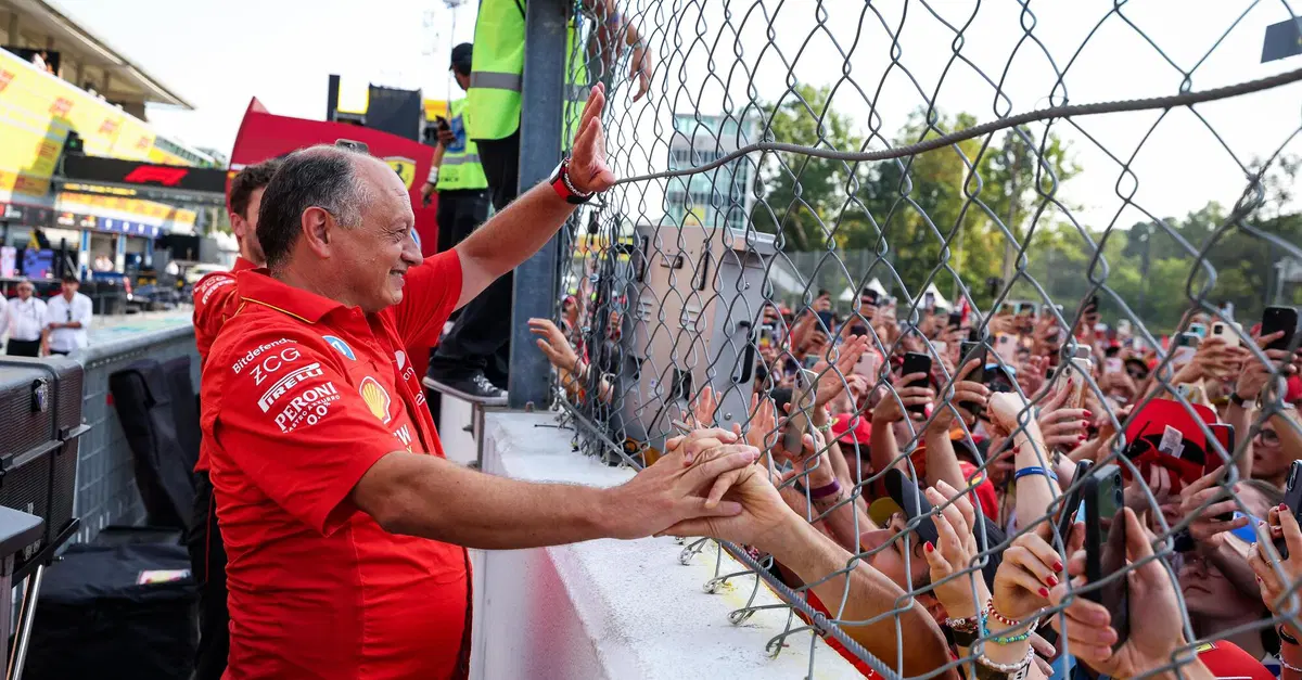 F1. Ferrari. Fr&eacute;d&eacute;ric Vasseur: "La strategia ad una sola sosta &egrave; da sempre stata nei nostri piani per Monza"