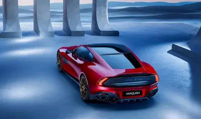 Aston Martin Vanquish: il ritorno dell'auto di James Bond pi&ugrave; potente che mai col 12V 