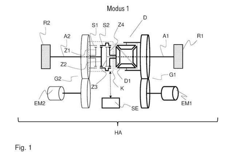 Il brevetto a due differenziali di BMW
