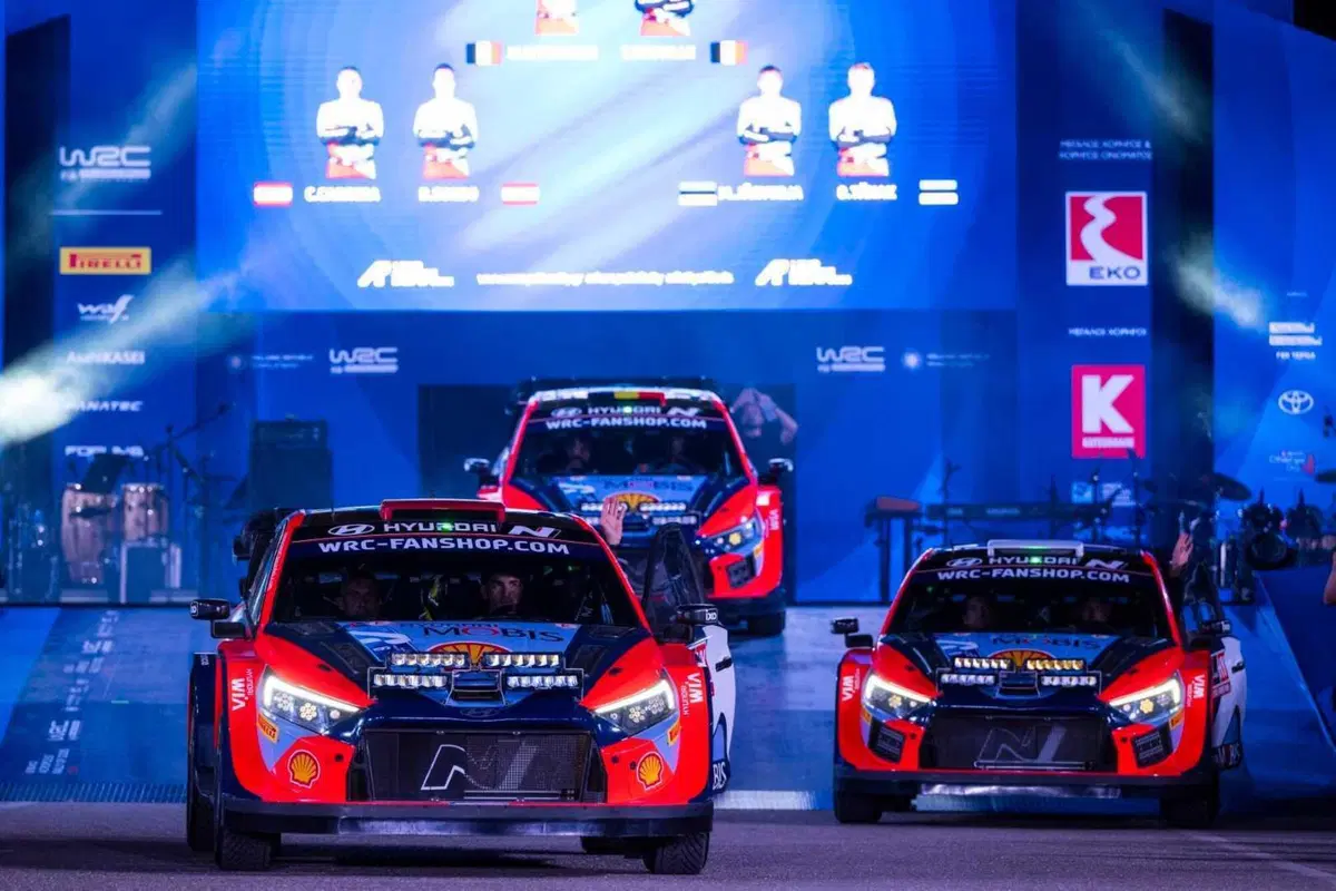 WRC24. Rally Acropolis. Per incominciare è tripletta Hyundai [VIDEO]
