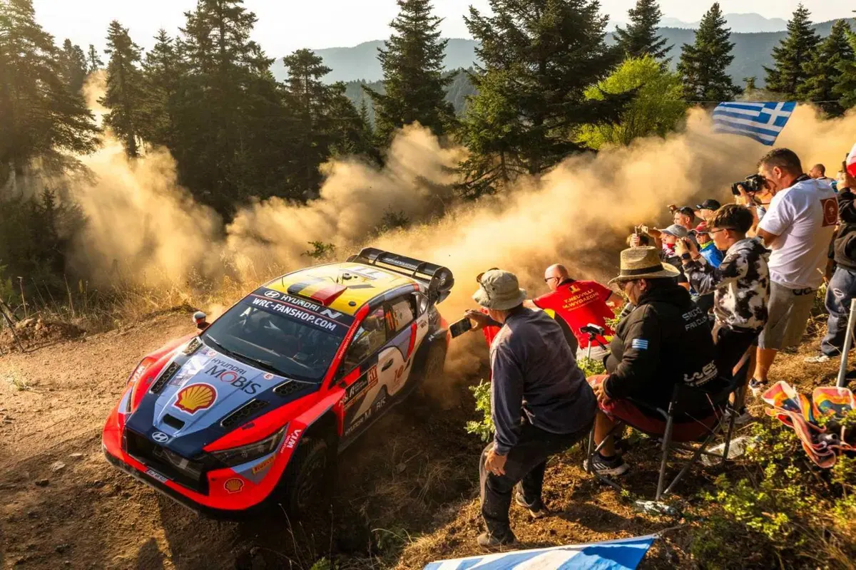 WRC24. Rally Acropolis. Per incominciare è tripletta Hyundai [VIDEO] (7)
