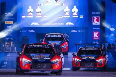 WRC24. Rally Acropolis. Per incominciare &egrave; tripletta Hyundai [VIDEO]