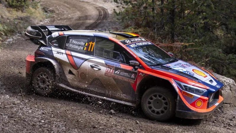 WRC24. Rally Acropolis incredibile. Leader Neuville in tripletta Hyundai, Ogier ultima &ldquo;vittima"