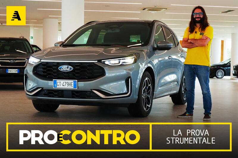 Ford Kuga 2024 (addio diesel), la PROVA STRUMENTALE. PRO e CONTRO [Video]