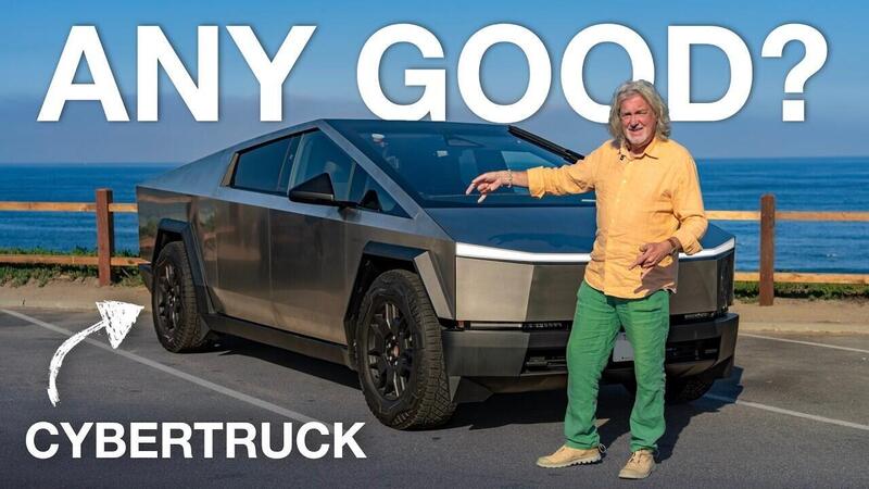 Tesla Cybertruck, ecco cosa ne pensa James May