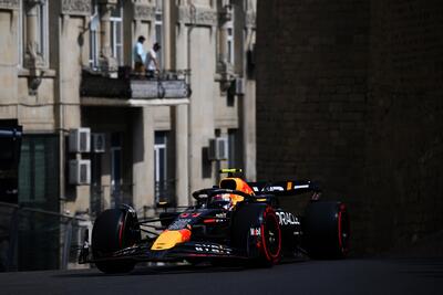 F1. Venerd&igrave; positivo per la Red Bull a Baku, Perez: &quot;Stiamo andando nelle giusta direzione&quot;