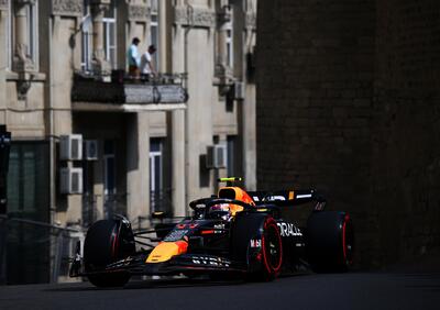 F1. Venerdì positivo per la Red Bull a Baku, Perez: Stiamo andando nelle giusta direzione