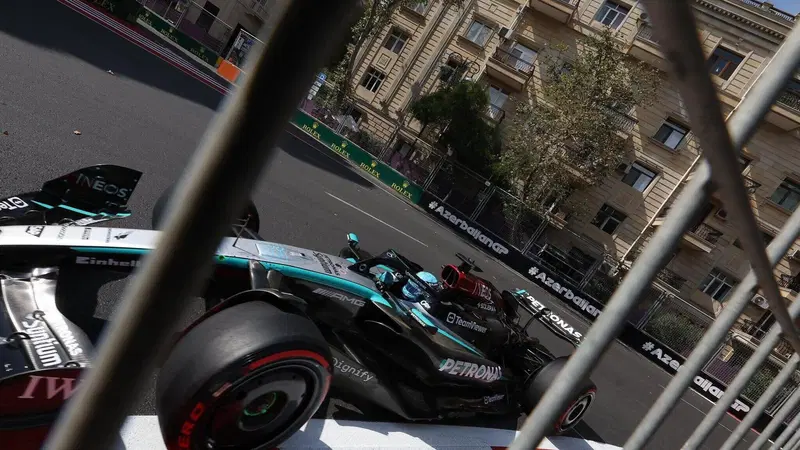 F1. GP Azerbaijan 2024, Russell batte Leclerc nelle FP3 di Baku: i risultati 