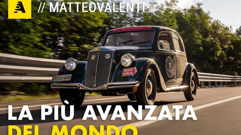 Lancia Aprilia: la storia dell&#039;auto pi&ugrave; avanzata del mondo 