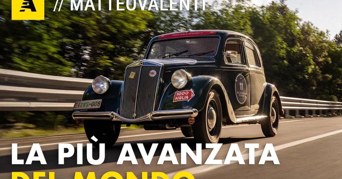 Lancia Aprilia: la storia dell'auto pi&ugrave; avanzata del mondo 