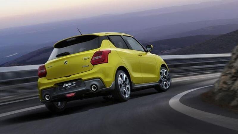 Suzuki Swift Sport Hybrid la promozione