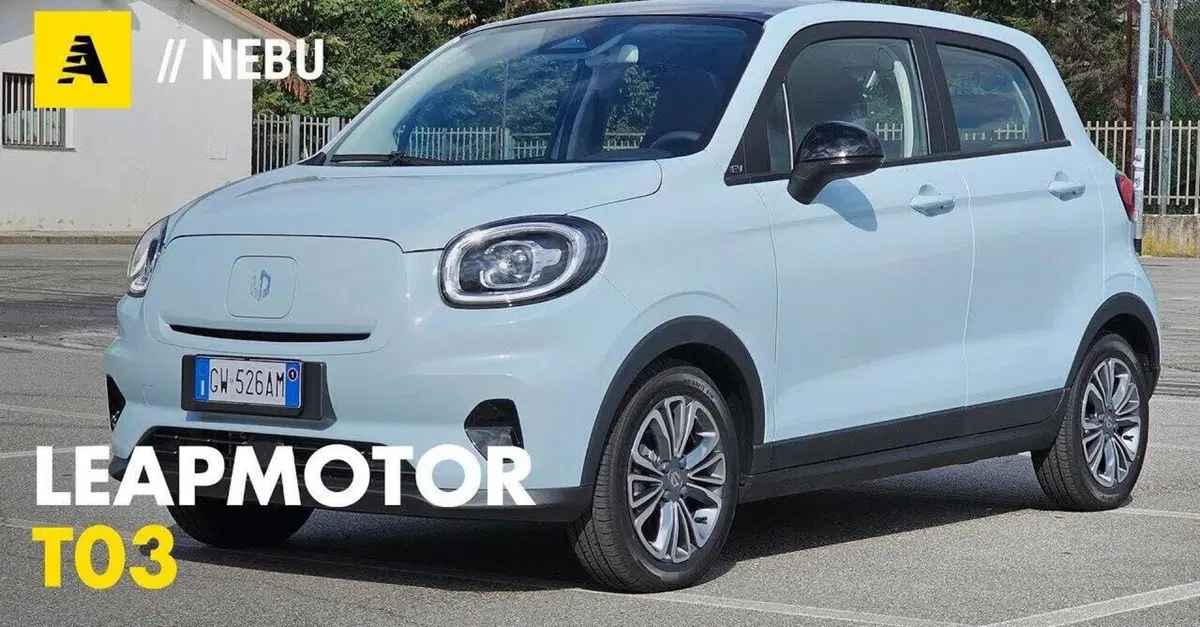 Leapmotor T03: abbiamo provato l'elettrica cinese di Stellantis da 17.900 euro [VIDEO]