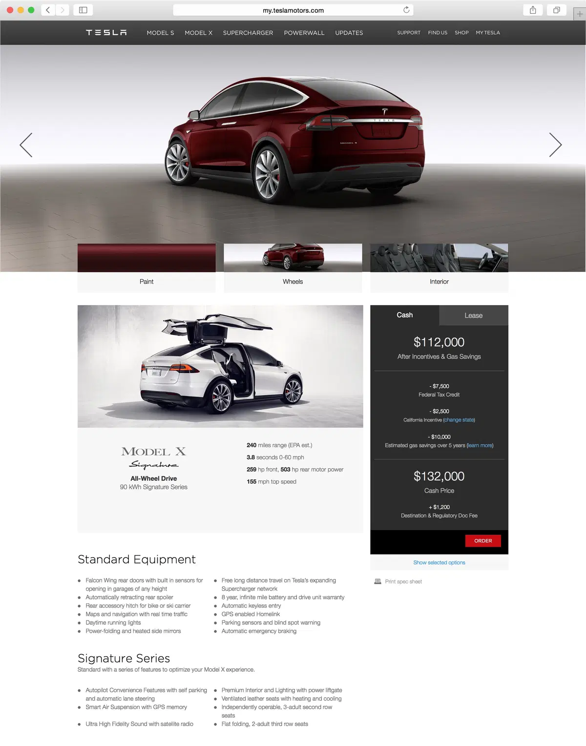 Tesla Model X, svelata la nuova crossover elettrica californiana (11)
