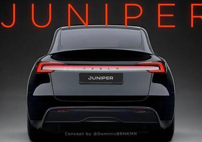 Tesla: sorpresa, sarà al Salone di Parigi, debutta la Model Y Juniper?