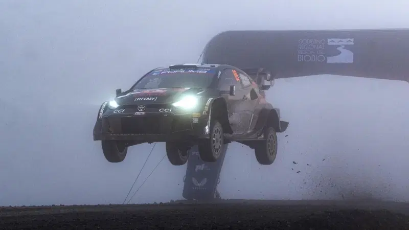 WRC24 Cile. Stravince Rovanpera, Toyota, show Ogier. [VIDEO]