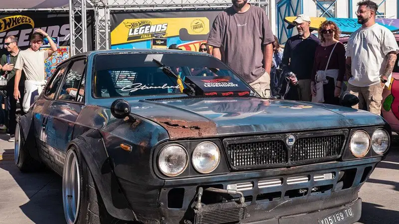 Lancia Beta HPE trionfa all'Hot Wheels Legends Tour Italia 2024