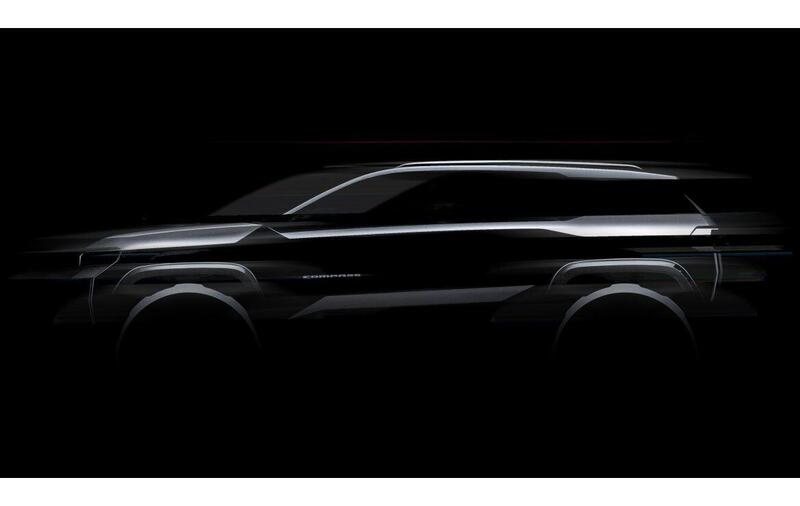 Jeep Compass 2025, il teaser della nuova media ibrida ed elettrica