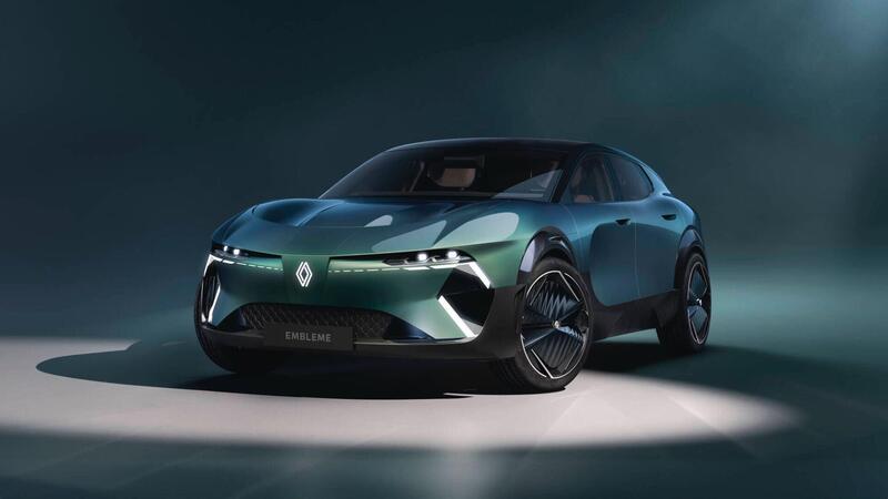 Renault Embleme: doppia soluzione batterie + idrogeno per la concept di Parigi