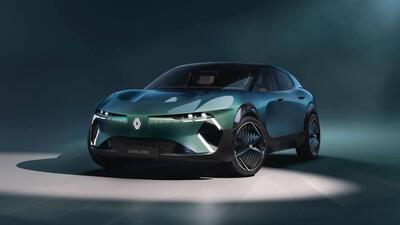 Renault Embleme: doppia soluzione batterie + idrogeno per la concept di Parigi