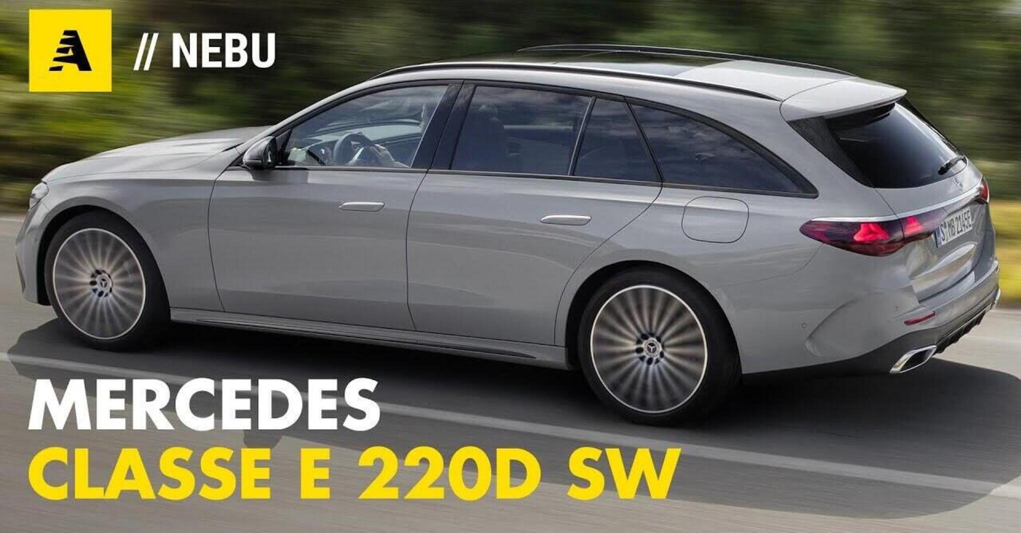 Mercedes E 220d: a cosa serve una Suv se c'è la station col diesel ...