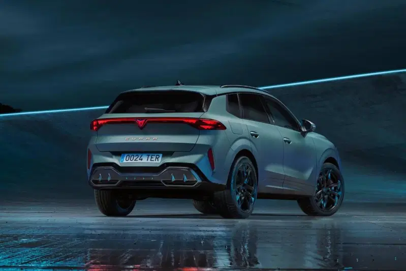 Il design posteriore della nuova Cupra Terramar