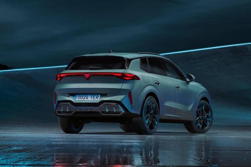 Il design posteriore della nuova Cupra Terramar