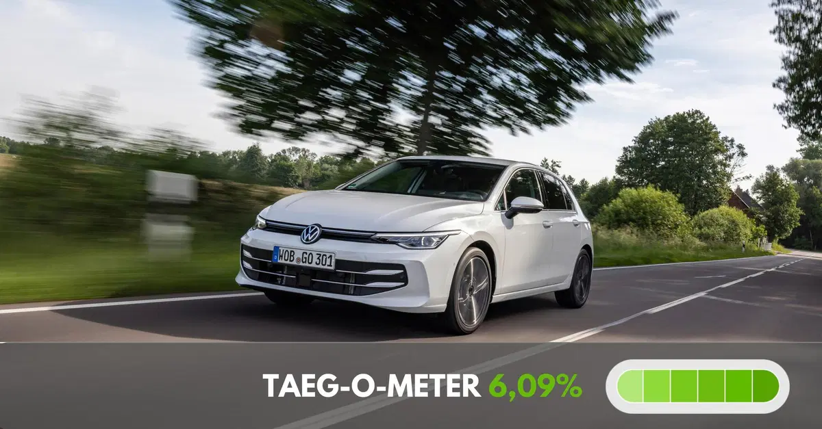 Il compleanno si festeggia con l'offerta per Volkswagen Golf